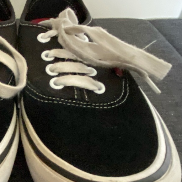 Vans Black Canvas Lace Up Pro Skateboard Casual Vacation Sneaker-Sz-Mens-4 - Picture 14 of 16